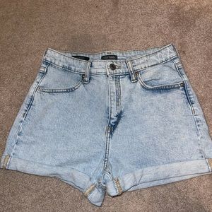 Light Washed Jean Shorts